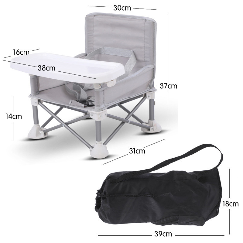Babystuhl klappbar mit Esstisch -    Zorenza