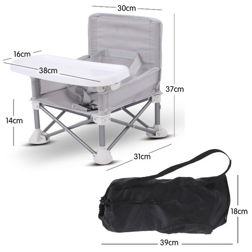 Babystuhl klappbar mit Esstisch -    Zorenza