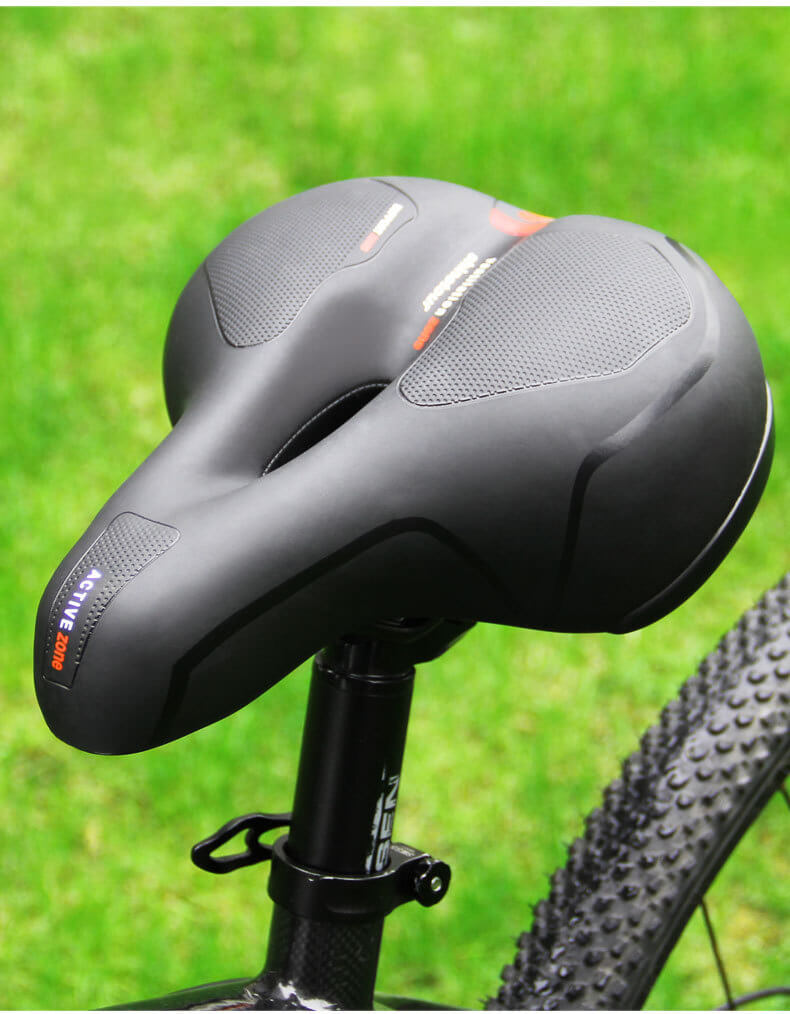 Fahrradsattel ergonomisch mit Stoßdämpfung und Belüftung -    Zorenza