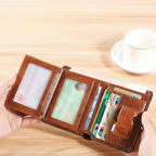 Herren-Geldbörse mit RFID-Schutz — Schlank, sicher, immer organisiert -    Zorenza