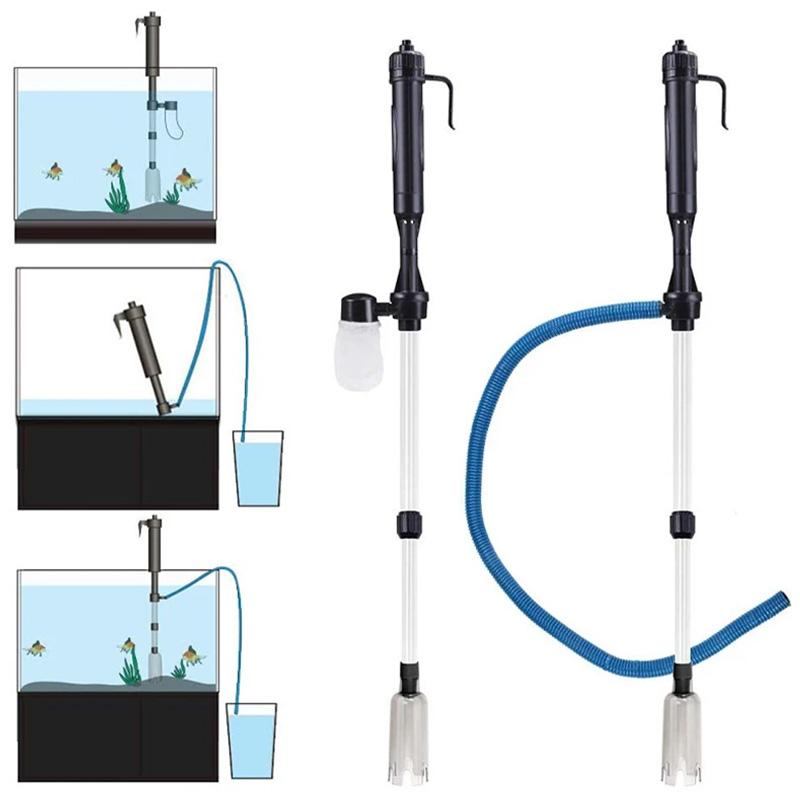 Aquarium Wasserwechsler automatisch mit Kies-Siphonpumpe -    Zorenza
