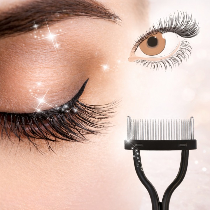 Wimpernkamm für definierte und getrennte Wimpern -    Zorenza