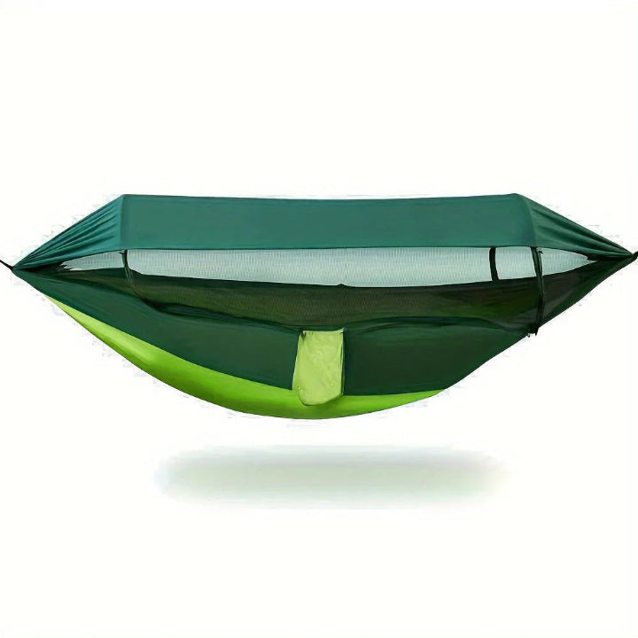 Outdoor-Hängematte mit Moskitonetz und Sonnenschutz -    Zorenza