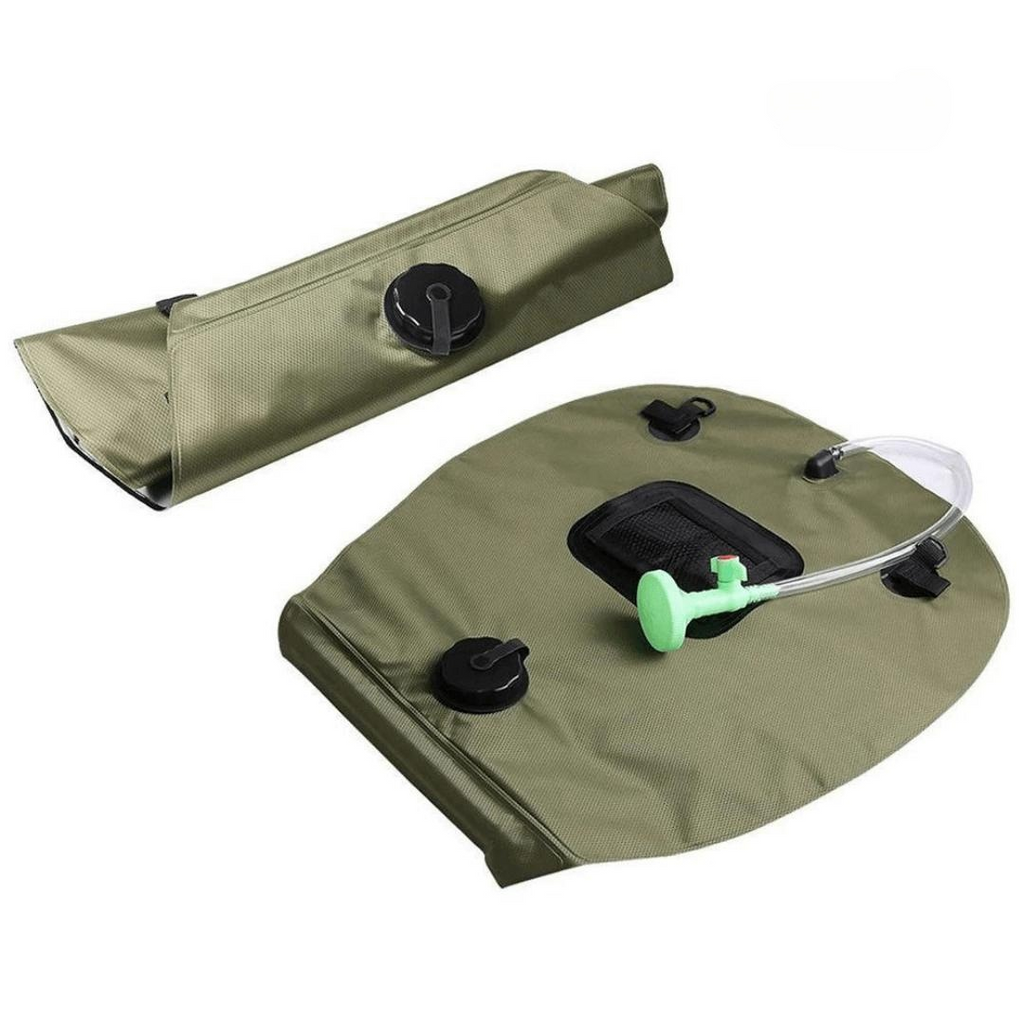 Solardusche faltbar 20 Liter mit Handpumpe -    Zorenza