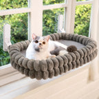 Katzen Fensterliege klappbar mit Saugnapfbefestigung -    Zorenza