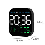 Digitale Wanduhr LED mit Fernbedienung -    Zorenza