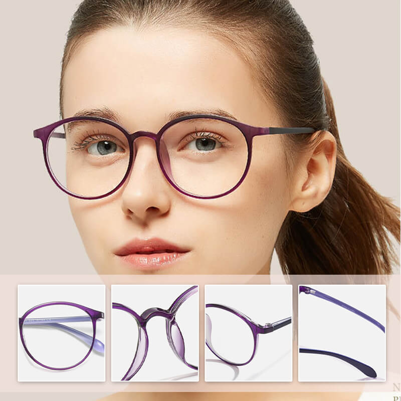 Runde Blaulichtfilter-Brille – Klare Sicht den ganzen Tag Zorenza
