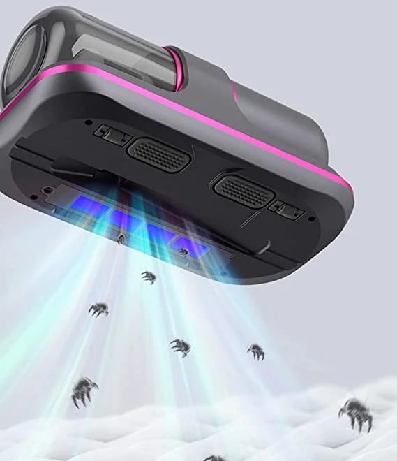 Handstaubsauger gegen Milben mit UV-Sterilisation Zorenza