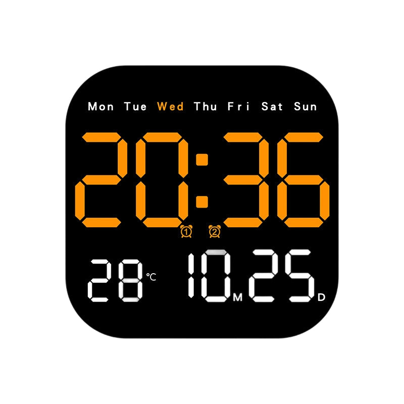 Digitale Wanduhr LED mit Fernbedienung -    Zorenza