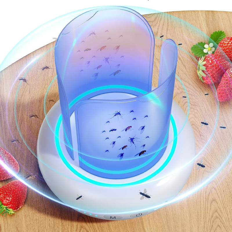 Insektenfalle UV-Licht 360° – Chemiefrei gegen Mücken, Fliegen -    Zorenza