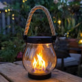Solar-Gartenlaterne – Flackerndes Flammenlicht, Nacht für Nacht -    Zorenza