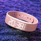 Vibrations-Wecker Armband mit LED-Anzeige -    Zorenza