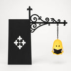 Bücherregal-Laterne mit Geist-Figur und Metallhalter -    Zorenza