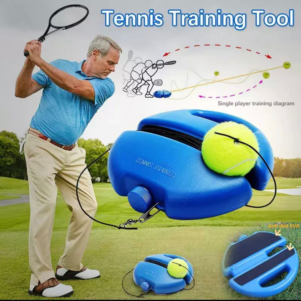 Tennis-Trainingsgerät mit Rückprallsystem für Solo-Training Zorenza