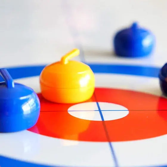 Curling Spiel für Zuhause – Authentisches Tisch-Curling-Erlebnis -    Zorenza