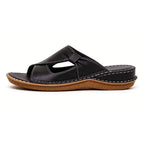 Orthopädische Leder-Sandalen — Echtes Leder, Fußgewölbestütze, Größen 35–43 -    Zorenza