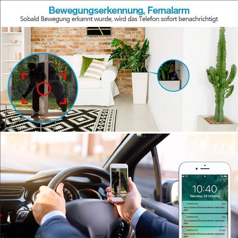 Mini Überwachungskamera WiFi mit Magnet und Nachtsicht -    Zorenza