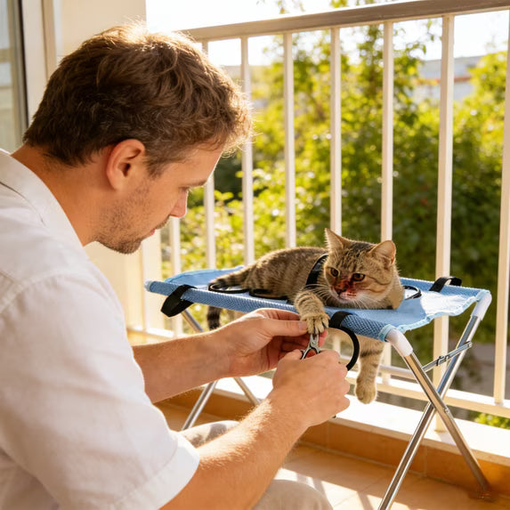 Klapptisch für Tierpflege aus Edelstahl -    Zorenza