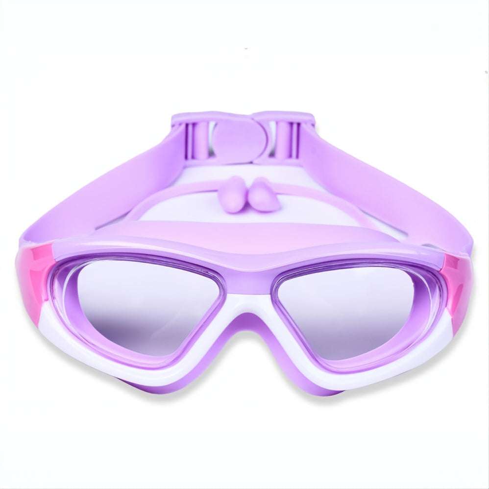 Kinder-Schwimmbrille mit großem Rahmen – Anti-Beschlag -    Zorenza