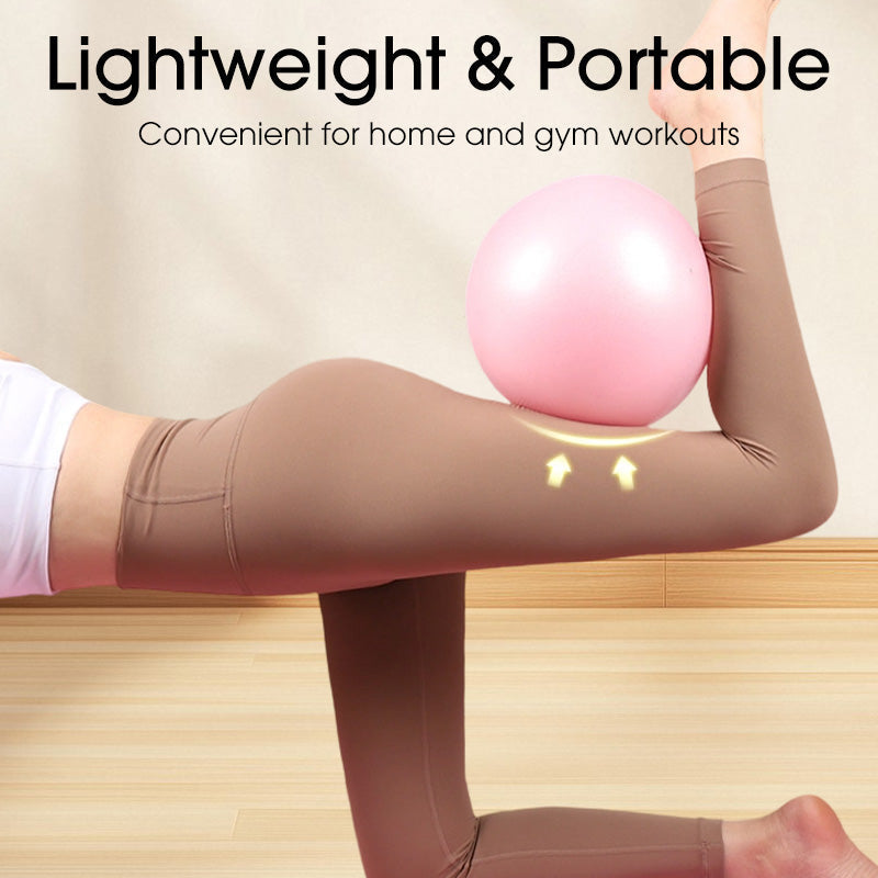 Pilates Ball mit Pumpe – Anti-Burst-PVC für Balance-Training -    Zorenza