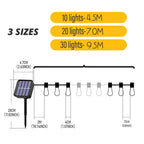 Solar-Lichterkette Edison Retro-Stil IP65 wetterfest -    Zorenza