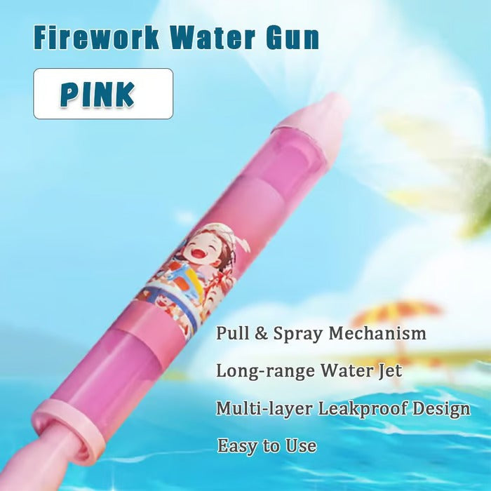 Wasserpistole mit Feuerwerk-Sprühmuster für Outdoor-Spaß -    Zorenza