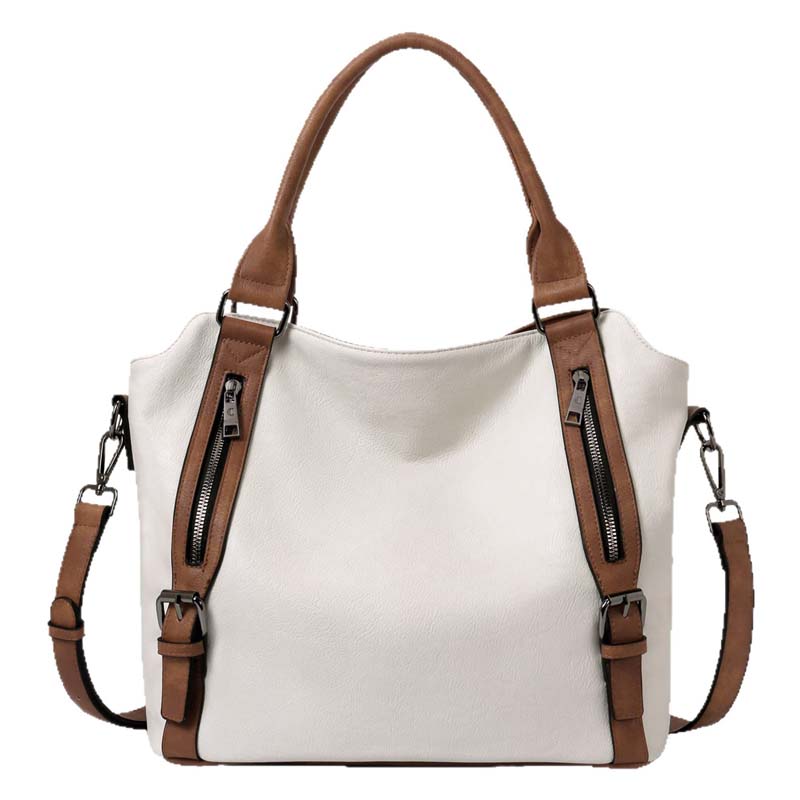 Schultertasche PU-Leder mit verstellbarem Tragegurt -    Zorenza