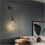 LED-Wandleuchte Tropfendesign – 3 Lichtfarben wählbar -    Zorenza