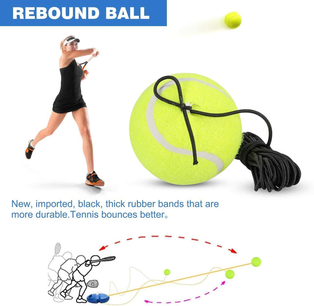 Tennis-Trainingsgerät mit Rückprallsystem für Solo-Training Zorenza