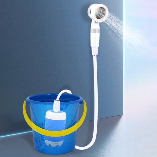 Campingdusche tragbar mit Pumpe und 2 Sprühmodi -    Zorenza