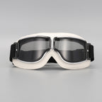 Motorradbrille im Vintage-Stil mit klarer Sicht -    Zorenza