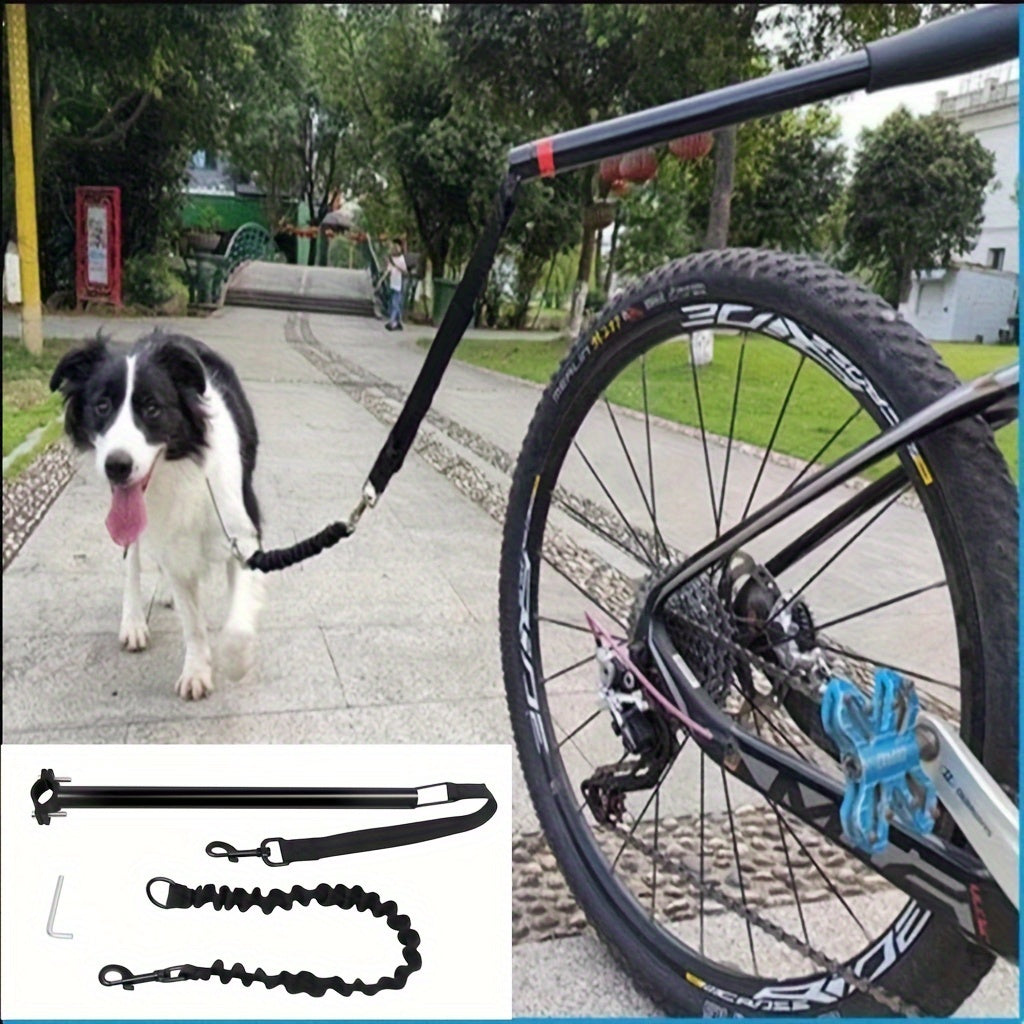 Fahrradleine für Hunde mit Stoßdämpfer -    Zorenza