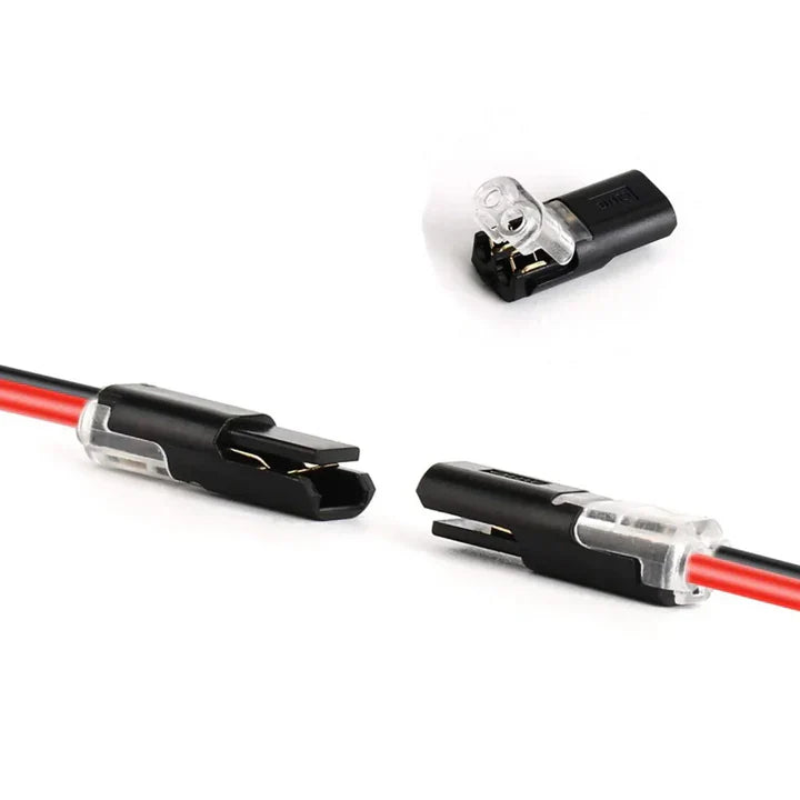 2-polige Schnellverbinder für Kabel – Ohne Abisolieren – 50-teiliges Set Zorenza