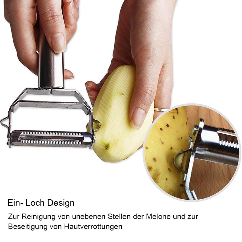 Multifunktions-Gemüseschäler aus Edelstahl -    Zorenza