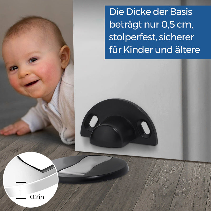Magnetischer Türstopper unsichtbar aus Edelstahl -    Zorenza