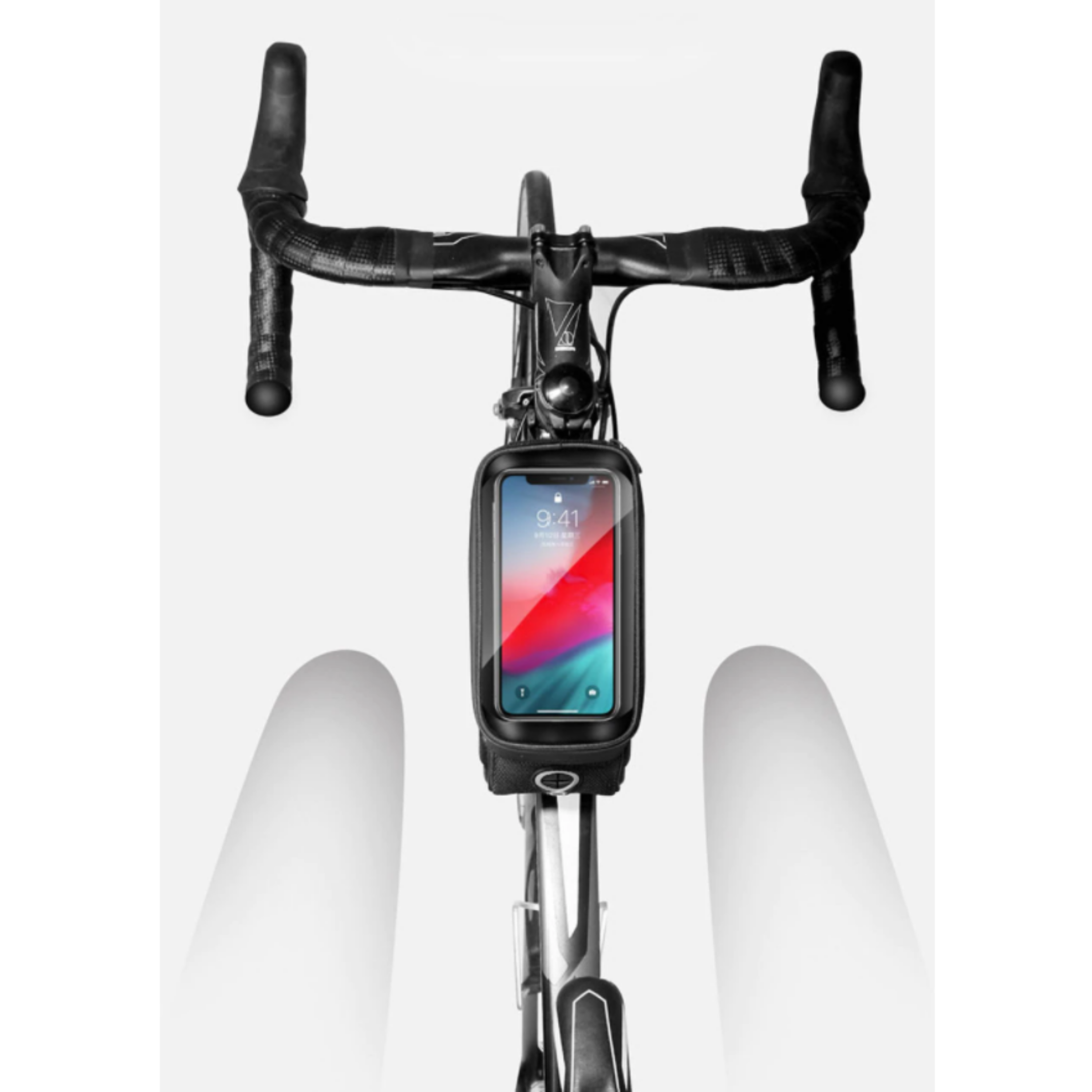 Fahrradtasche Rahmen wasserdicht mit Touchscreen-Fenster -    Zorenza