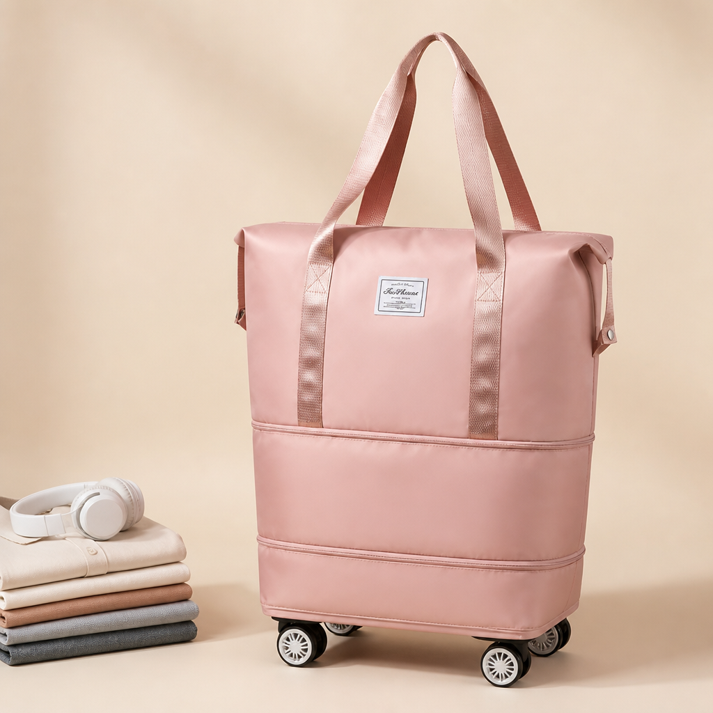Reisetasche mit Nass-/Trockenbereich und Rollen -    Zorenza