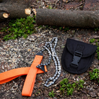 Klapp-Handsäge für Camping und Outdoor mit Feuerstarter -    Zorenza