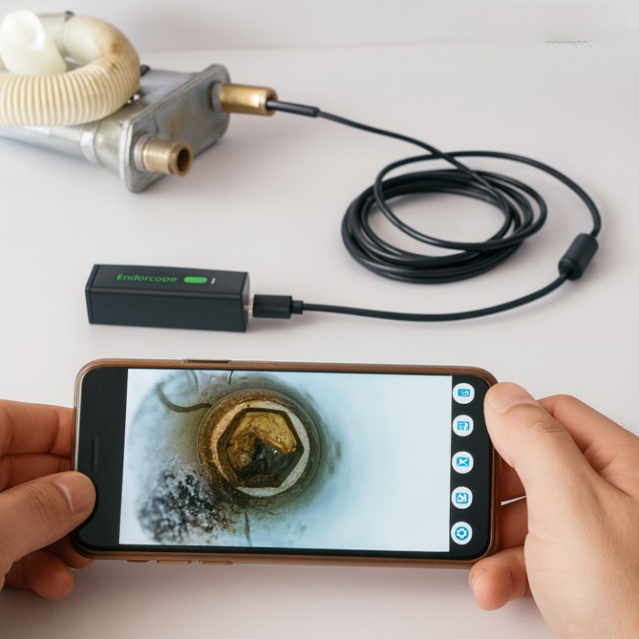 Endoskop-Kamera USB mit LED-Beleuchtung – Wasserdicht IP67 -    Zorenza