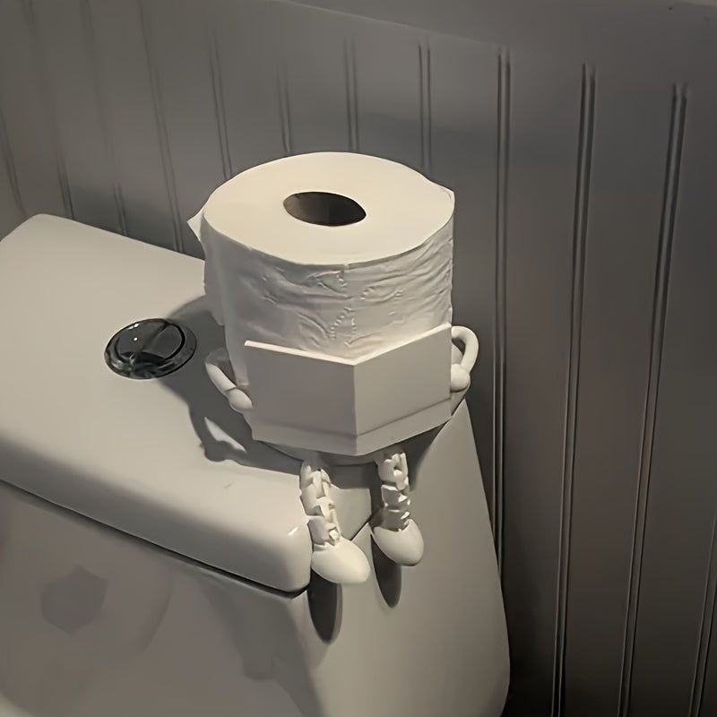 Toilettenpapierhalter mit verstellbarem Arm aus Harz -    Zorenza