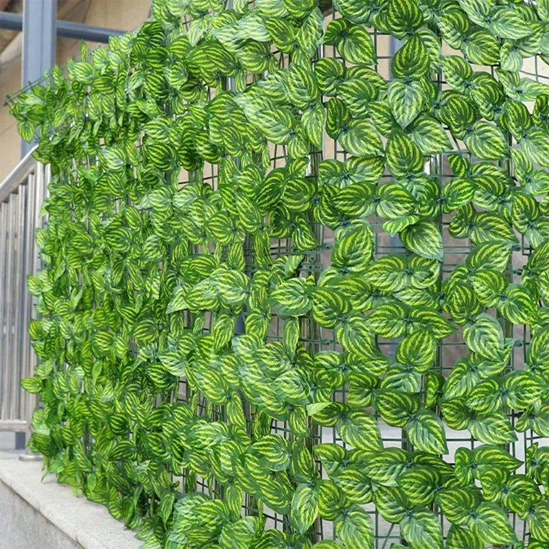 Künstliche Hecke – Sichtschutz für Balkon, Garten und Terrasse -    Zorenza