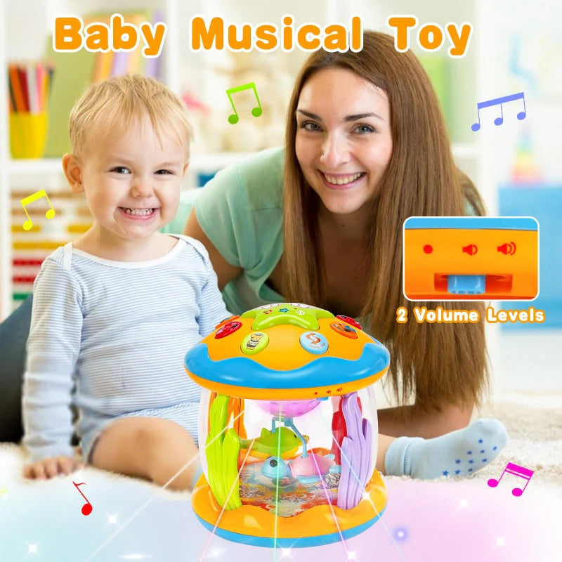 Rotierender Baby-Nachtlicht-Projektor mit Musik Zorenza