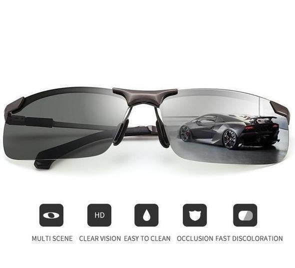 Photochromatische Sonnenbrille – Automatische Tönung -    Zorenza
