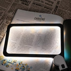 LED Leselupe mit 5-fach Vergrößerung und dimmbarem Licht -    Zorenza