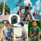 Mobiler Taillen-Ventilator mit Klammer – Hands-Free Kühlung -    Zorenza