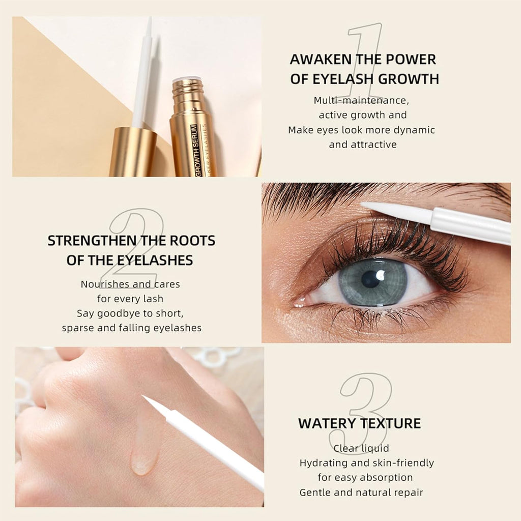 Wimpernserum für längere und dichtere Wimpern -    Zorenza