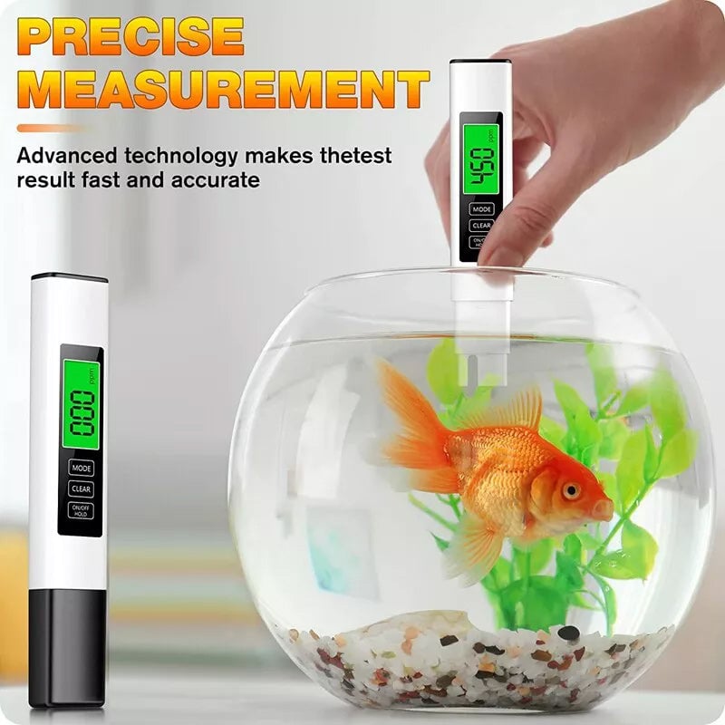 Wassertester digital 4-in-1 mit Titansonde -    Zorenza