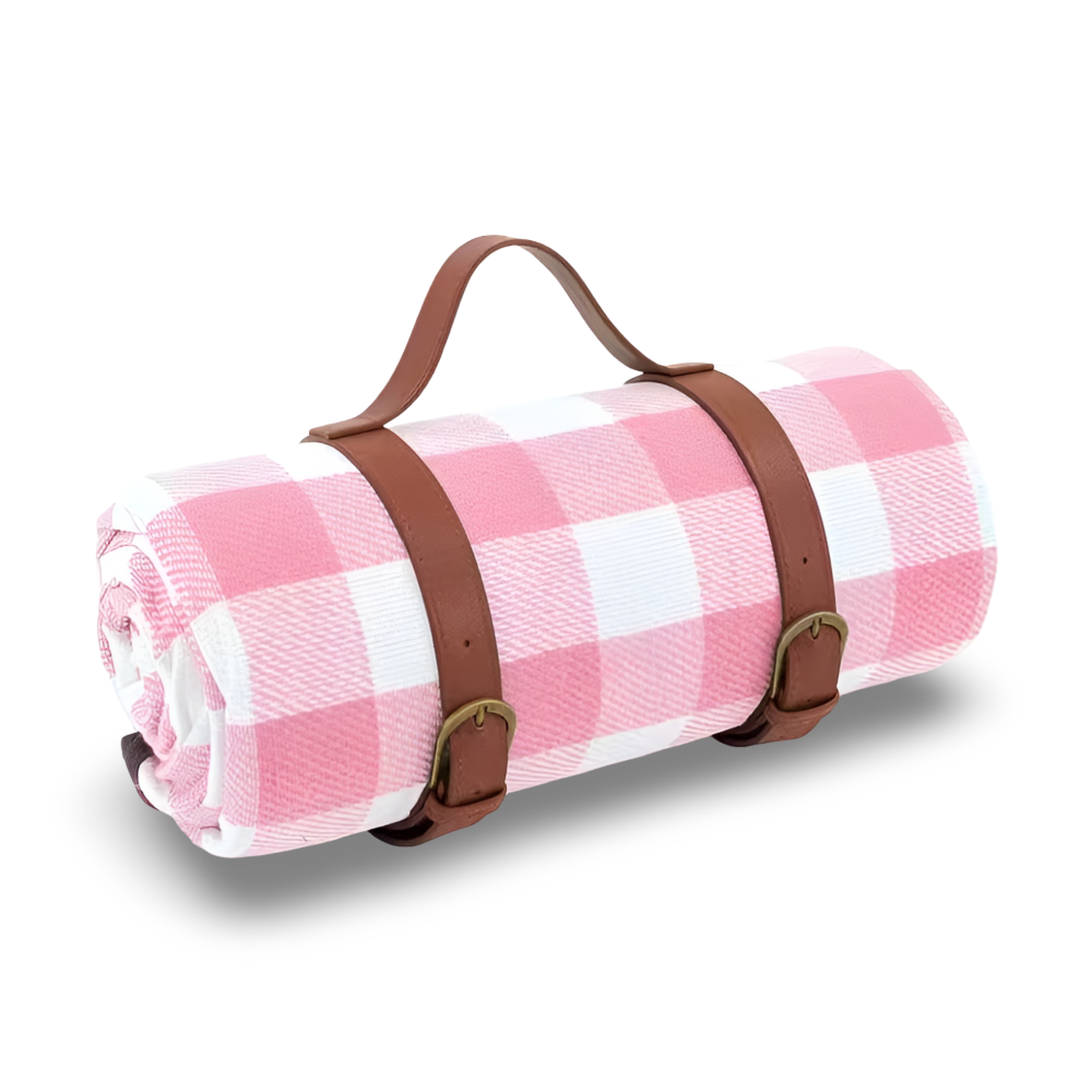 Picknickdecke Wasserdicht mit Tragegurt – PEVA Material -    Zorenza