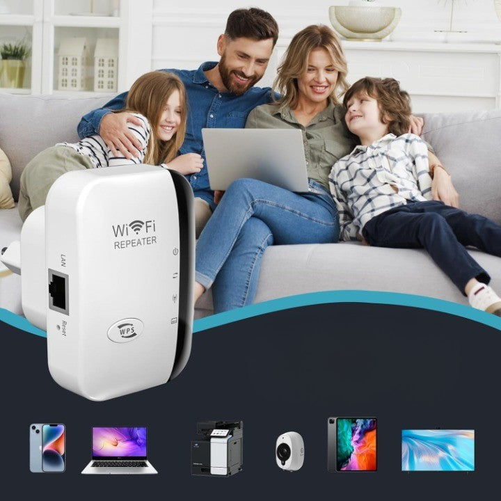WLAN-Verstärker 300 Mbps — Mehr Reichweite in jedem Raum -    Zorenza