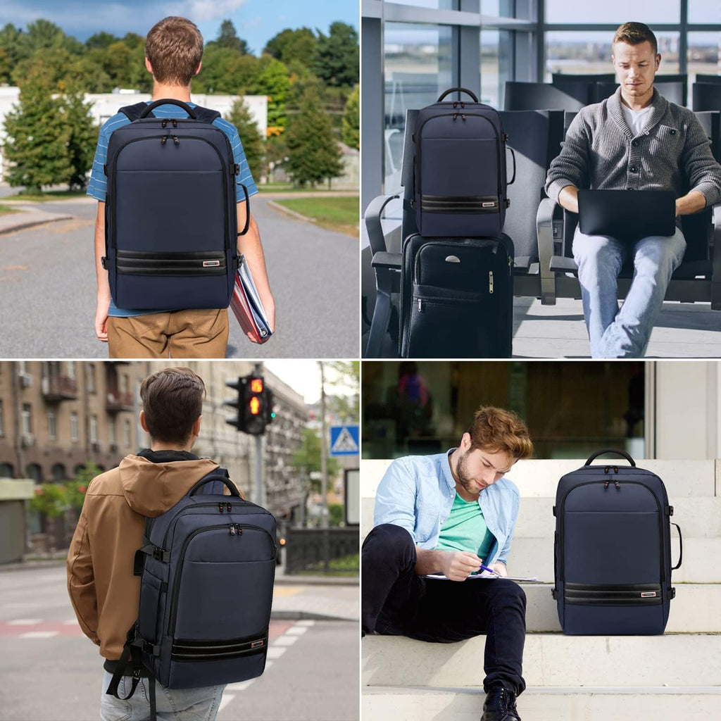 Erweiterbarer Reiserucksack 45-55L mit Laptopfach – Wasserdicht -    Zorenza
